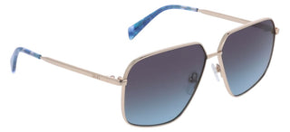 Liu Jo LJ162S unisex Gold Geometric Sunglasses