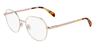 Liu Jo Lj2175 Women Gold Round Eyeglasses