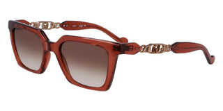 Liu Jo Lj779s Unisex Brown Squared Sunglasses