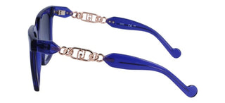 Liu Jo LJ779S unisex Blue Squared Sunglasses