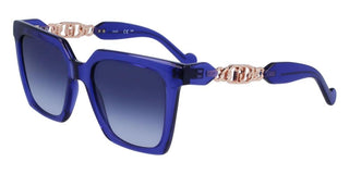 Liu Jo LJ779S unisex Blue Squared Sunglasses