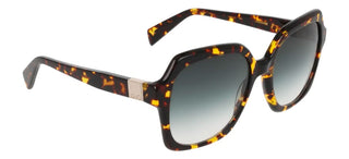 Liu Jo Lj811s Women Havana Squared Sunglasses