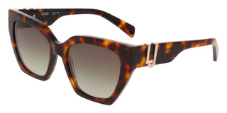 Liu Jo Lj814sr Women Havana Butterfly Sunglasses