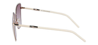 Longchamp Lo167s N Women White Butterfly Sunglasses