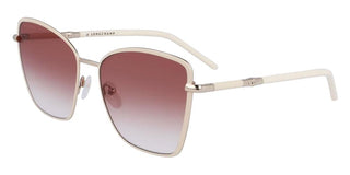 Longchamp Lo167s N Women White Butterfly Sunglasses