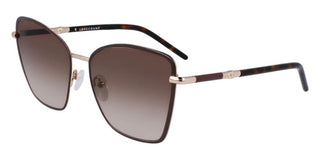 Longchamp Lo167s N Women Brown Butterfly Sunglasses