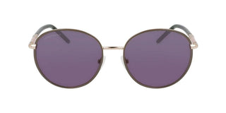 Longchamp Lo171s N Women Gold Round Sunglasses
