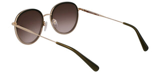 Longchamp Lo176s Unisex Gold Round Sunglasses