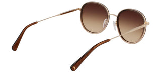 Longchamp Lo176s N Women Gold Round Sunglasses