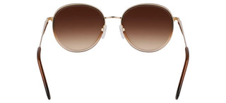 Longchamp Lo176s N Women Gold Round Sunglasses
