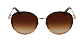 Longchamp Lo176s N Women Gold Round Sunglasses
