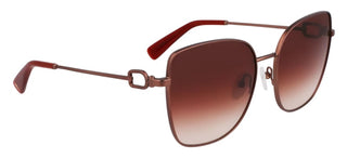 Longchamp Lo177s N Women Brown Butterfly Sunglasses