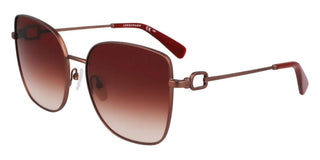 Longchamp Lo177s N Women Brown Butterfly Sunglasses