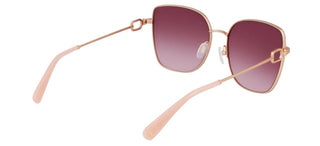 Longchamp Lo177s N Women Rose Gold Butterfly Sunglasses
