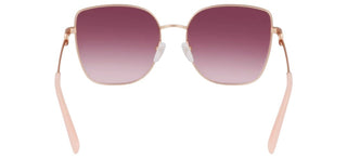 Longchamp Lo177s N Women Rose Gold Butterfly Sunglasses