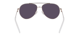 Longchamp Lo178s N Women Silver Pilot Sunglasses
