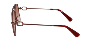 Longchamp Lo178s N Women Brown Pilot Sunglasses