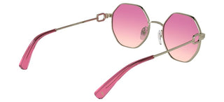 Longchamp Lo179s N Women Gold Geometric Sunglasses