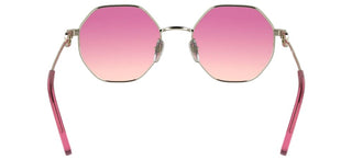 Longchamp Lo179s N Women Gold Geometric Sunglasses