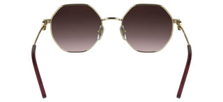 Longchamp Lo179s N Women Gold Geometric Sunglasses