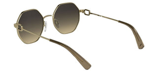 Longchamp Lo179s N Women Gold Geometric Sunglasses