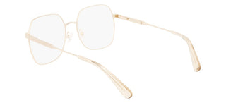 Longchamp Lo2148 Women Gold Geometric Eyeglasses