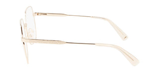 Longchamp Lo2148 Women Gold Geometric Eyeglasses