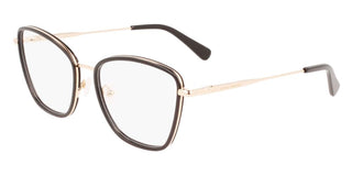 Longchamp LO2150 women Black Squared Eyeglasses