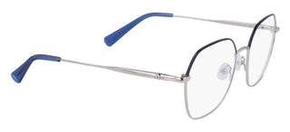 Longchamp Lo2152 N Women Silver Geometric Eyeglasses