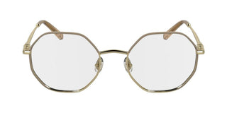 Longchamp Lo2166 N Women Gold Geometric Eyeglasses