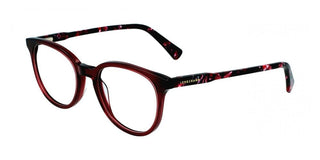 Longchamp Lo2608 N Women Red Geometric Eyeglasses