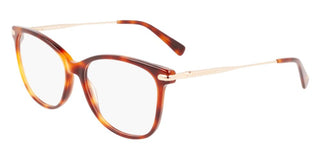 Longchamp Lo2691 N Women Havana Squared Eyeglasses