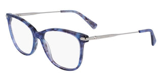 Longchamp Lo2691 N Women Blue Squared Eyeglasses
