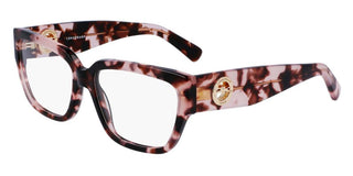 Longchamp Lo2703 Women Pink Rectangle Eyeglasses