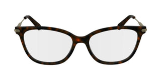 Longchamp Lo2735 N Women Havana Rectangle Eyeglasses