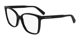 Longchamp Lo2753 Women Black Squared Eyeglasses