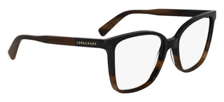 Longchamp Lo2753 Women Havana Squared Eyeglasses