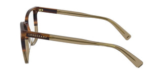 Longchamp LO2753 women Brown Squared Eyeglasses