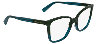 Longchamp Lo2753 Women Green Squared Eyeglasses