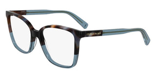 Longchamp Lo2753 Women Blue Squared Eyeglasses