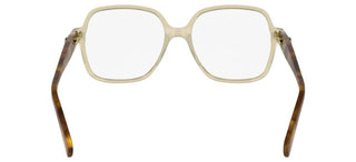 Longchamp Lo2757 N Women Transparent Squared Eyeglasses