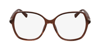 Longchamp LO2769 N women Brown Geometric Eyeglasses