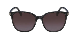 Longchamp Lo612s N Women Black Geometric Sunglasses