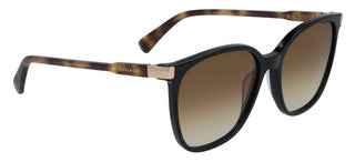 Longchamp Lo612s N Women Black Geometric Sunglasses