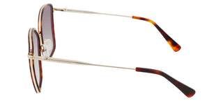 Longchamp Lo685s N Women Gold Geometric Sunglasses