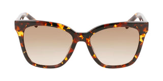 Longchamp Lo696s N Women Havana Squared Sunglasses