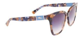 Longchamp Lo696s N Women Havana Squared Sunglasses