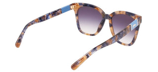 Longchamp Lo696s N Women Havana Squared Sunglasses