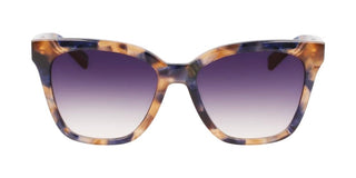 Longchamp Lo696s N Women Havana Squared Sunglasses