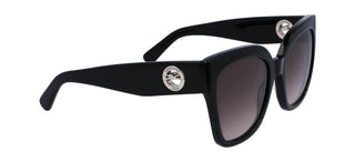 Longchamp Lo717s N Women Black Butterfly Sunglasses
